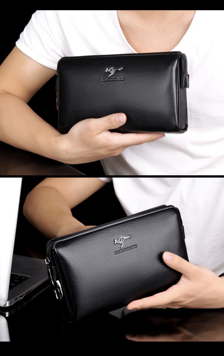 Dompet Pria Anti Theft Password Model Panjang